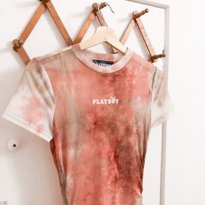 Sheer Playboy Y2K Style Dress